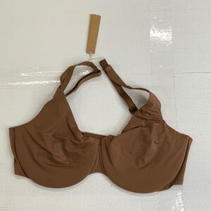 SKIMS Brown Underwire Smoothing Bra